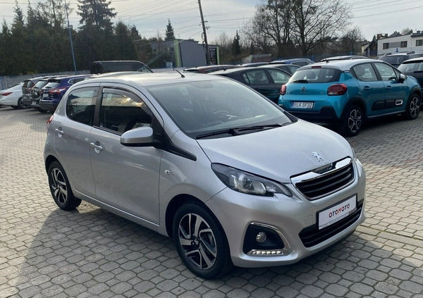 Peugeot 108 cena 35900 przebieg: 34000, rok produkcji 2018 z Byczyna małe 497